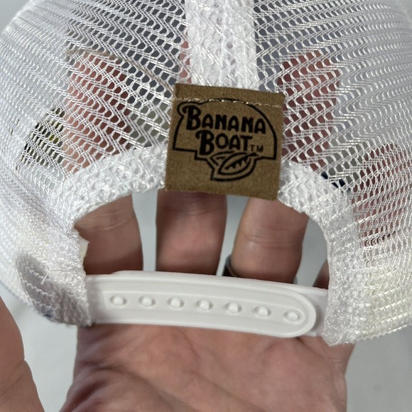 BANANA BOAT FUN IN THE SUN PATCH HAT CAP SNAPBACK ADJUSTABLE ONE SIZE FITS MOST - Picture 7 of 11